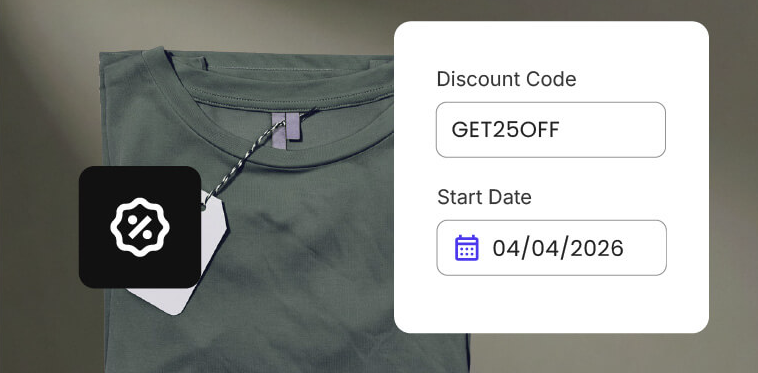 Discounts and promotions
